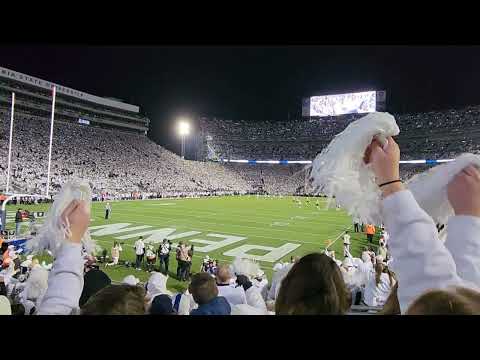Penn State Whiteout Game - Minnesota - 10/22/22 - Sweet Caroline