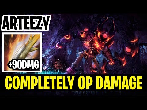 Completely OP Damage - Arteezy Clinkz 7.17 - Dota 2