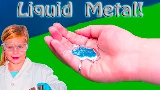 ASSISTANT Science Experiment LIQUID METAL Gallium Fun Learning Science STEM Video