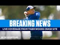 BREAKING: Live Coverage from Tiger Woods Crash Site | CBS Sports HQ