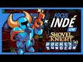 SHOVEL KNIGHT POCKET DUNGEON Le Chevalier Bleu Format Puzzle Game Focus Indé Live
