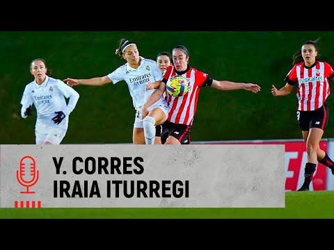 Imagen de portada del video Yulema Corres & Iraia Iturregi | post Real Madrid 2-1 Athletic Club | J17 Liga F