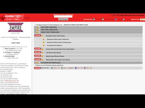 Building Product Empire Comfort Systems Inc 10306bd Arcat