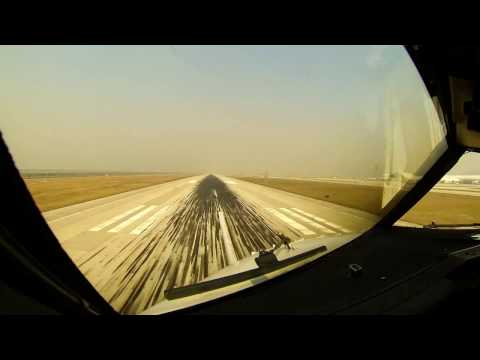 Landing in Shenzhen Baoan Airport (Fast Forward)