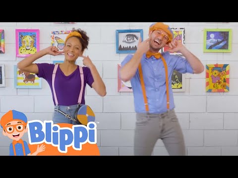 [ LOOPED SONG ] Happy Place Song | Blippi Sings | Kids Songs | Sing a Long | Toddlers Learning