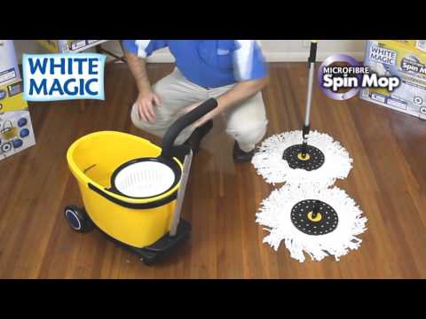 White Magic Spin Mop
