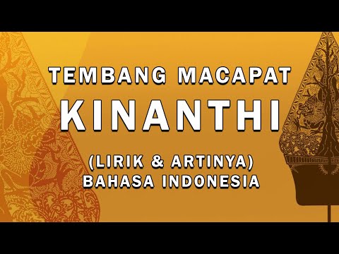 Tembang Macapat Kinanthi Lirik dan Artinya Bahasa Indonesia