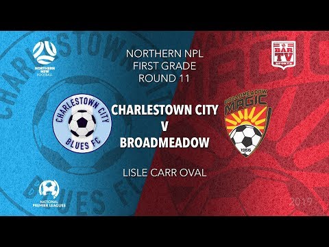 2019 NPL Northern NSW u20s and 1st Grade - Round 11 - Charlestown City Blues v Broadmeadow Magic