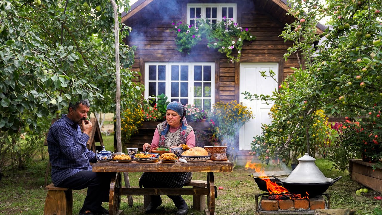 Making Khanum: Traditional Uzbek Cooking Recipe