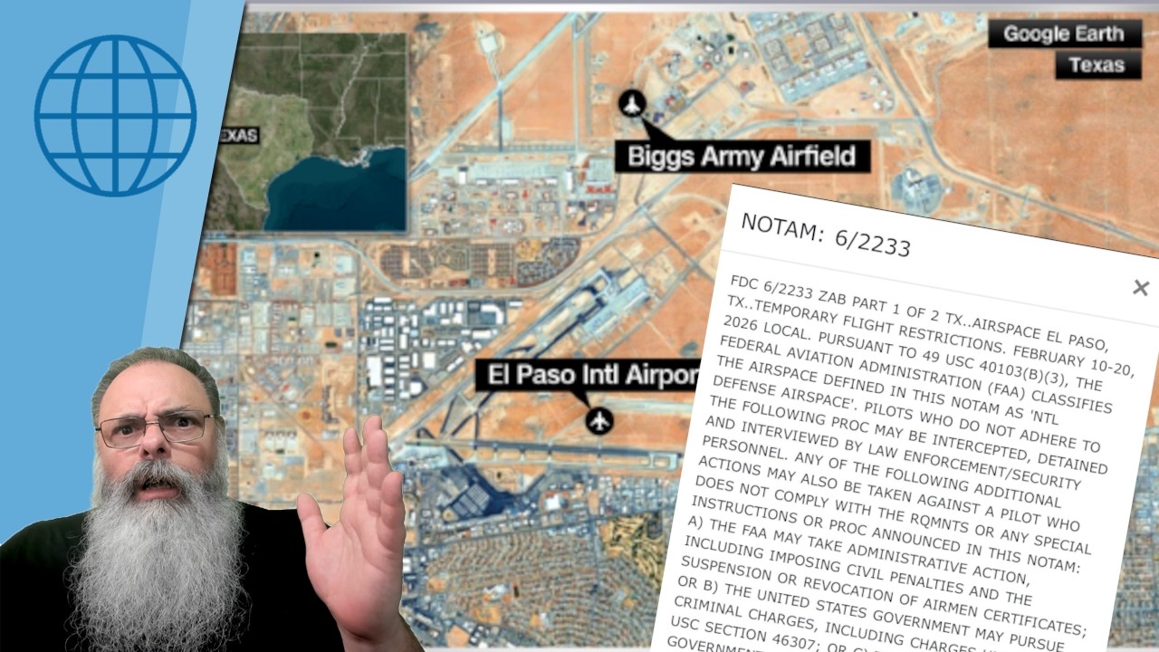 TRUMP fecha ESPAÇO AÉREO da CIDADE de EL PASO no TEXAS fronteira COM MÉXICO: VAI ATACAR o MÉXICO?