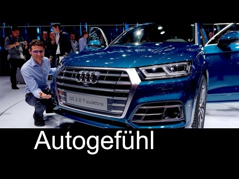 All-new Audi Q5 first look Exterior/Interior Preview Paris Motor Show  - Autogefühl