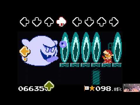 FNF Super Mario Bros. Funk Mix DX - Boo Blitz (New Mechanic) (FC) (4k)