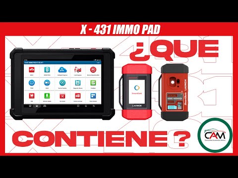 CONTENIDO DEL X-431 IMMO PAD