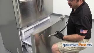 How To: Samsung Freezer Handle Support DA61-07540A