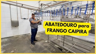 ABATEDOURO de PEQUENO PORTE para AVES CAIPIRAS