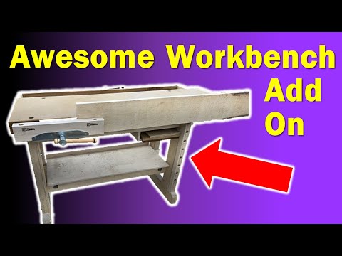 Cosman Workbench Upgrade - DIY Planing Support Leg