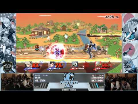 Frostbite 2017 Doubles WINNERS FINALS - Ryuga + MVG | Salem vs LG | Abadango + DMG | Kameme