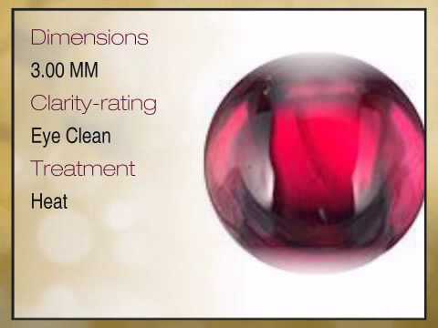 Ruby Round Cut Cabochon 3.00mm Grade AA - africagems.com