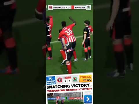 Score Hero 2022 / Daily Match : Sheffield United - Blackburn Rovers