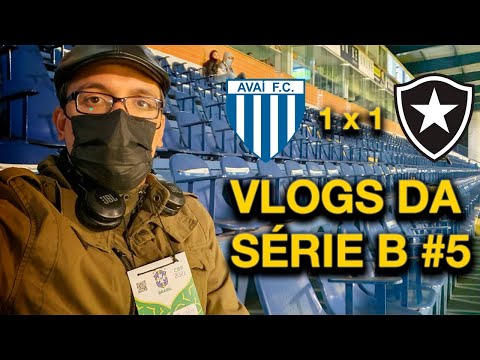MEU SEGUNDO EMPATE ESPÍRITA NA RESSACADA - Avaí 1x1 BOTAFOGO (Vlog)