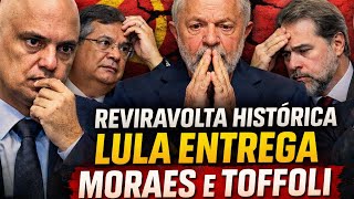 BOMBA! LULA CAI E ENTREGA MORAES E TOFFOLI A verdade suja por trás da raiva do Lula Ministro