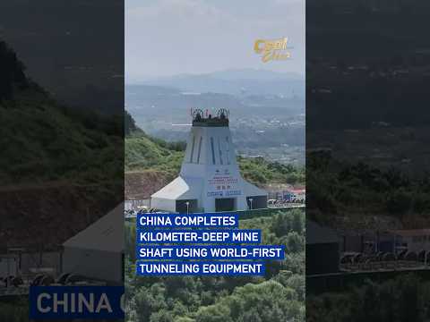China completes kilometer-deep mine shaft using world-first tunneling equipment