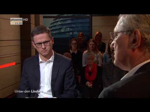 "Riskanter Ritt auf der Erfolgswelle?“ Unter den Linden vom 13.02.17