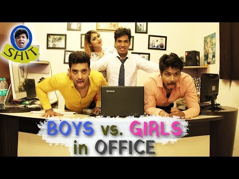 Rahul boys and girls in office (comedy)