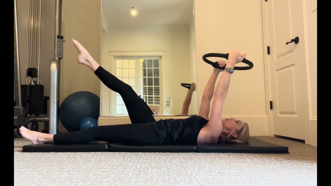 Leg Circles with Pilates Ring