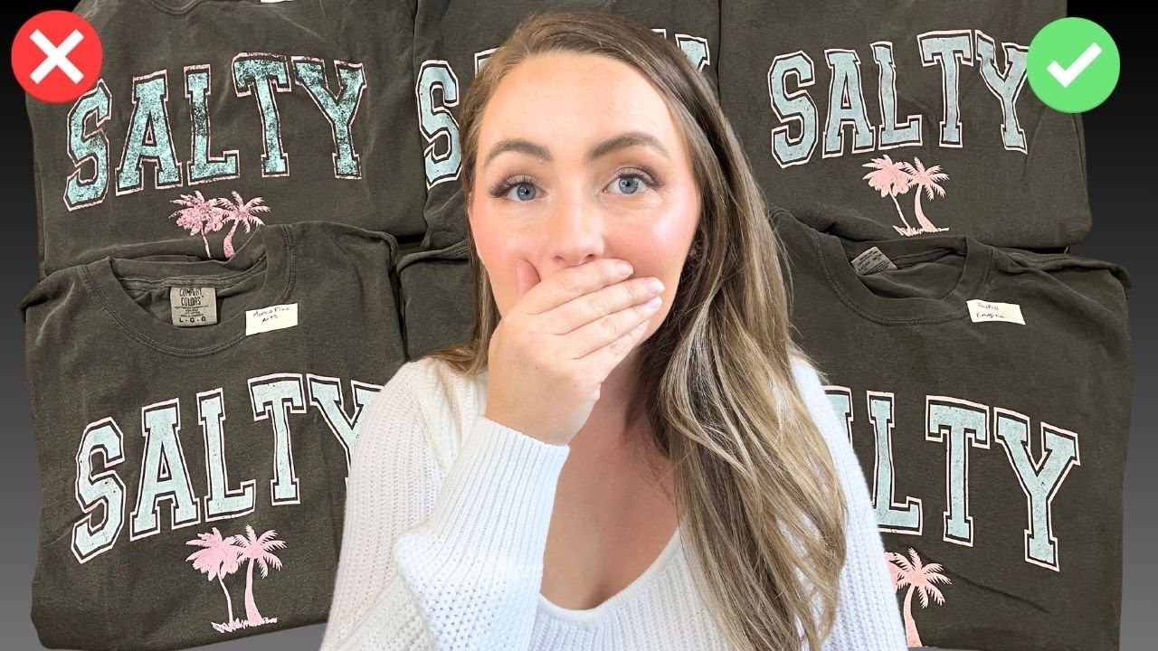 Comfort Colors Printify Quality Review (7 Print Providers Tested!)