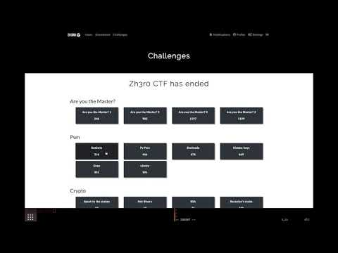Ret2win - Zh3r0 CTF 2020  -  Level: Easy