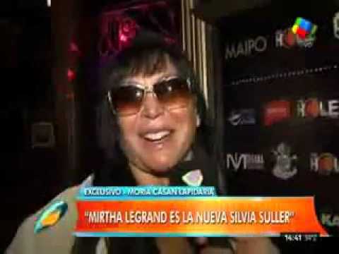 Moria Casán comparó a Mirtha Legrand con Silvia Süller