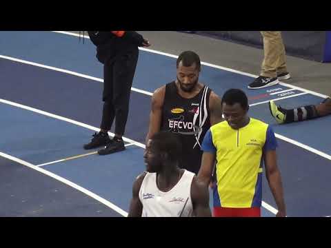 60 m SEM - SERIE 8 -  Championnats Rég. en salle ES-SE - Eaubonne 19 Janv. 2019