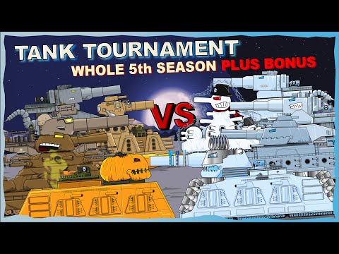 "Tank Tournament whole 5th Season plus Bonus" Cartoons about tanks