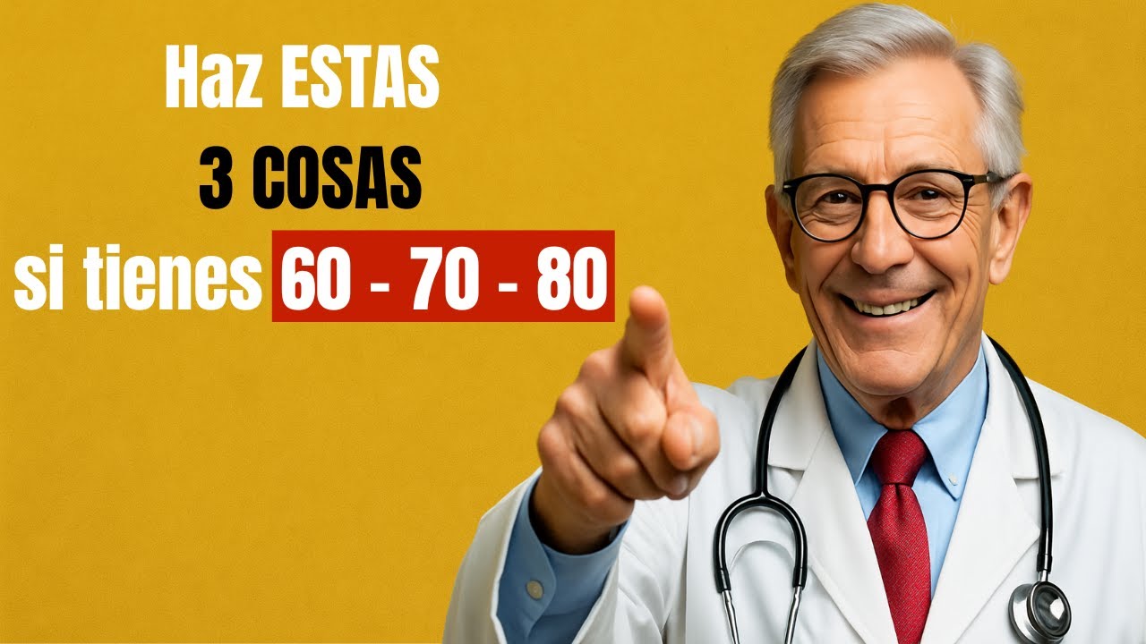 ¿60-70-80 años? ¿Caminas menos? Intenta hacer estas 9 cosas en su lugar