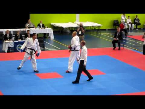 Mens Team Sparring - 2012 ITF Taekwon-Do World Championships - Canada vs USA