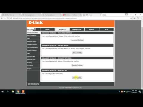 D-link Router (Dsl 2730U) How To Secure From Hack/Disable Wps Option Now Video