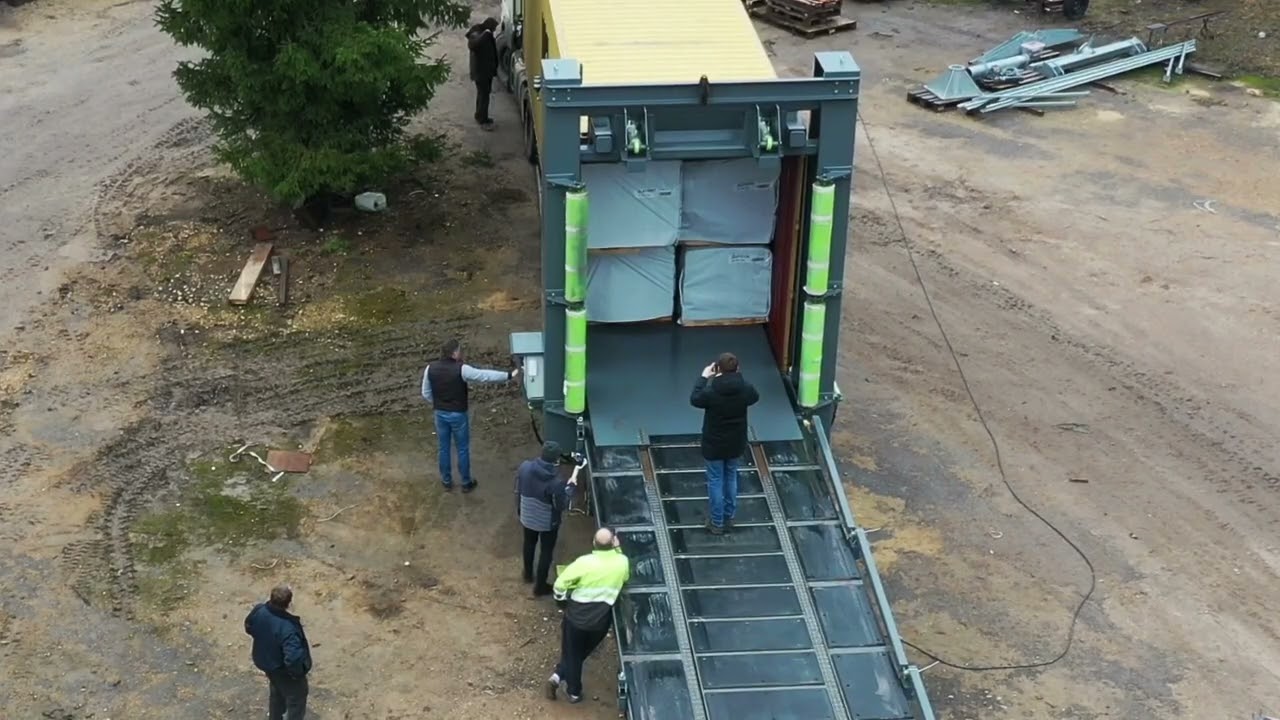 Ancra's Automatic Container Loading and Unloading System