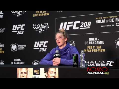 UFC 208 - HOLLY HOLM post presser: I felt I had the better of the last 3 rounds