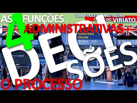 COMO POSSO DECIDIR: O processo decisório, quais são os Tipos e Elementos, Fases ou Etapas da Decisão