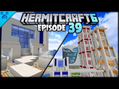 The HERMIT RAIL NETWORK TOWERS! | Hermitcraft 6 (Minecraft Survival Let's Play) | Episode 39