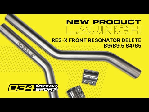 Sound Clips: Res-X Front Resonator Delete for B9/B9.5 Audi S4/S5 3.0T