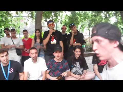 GLOCK vs NAPET (1ºRONDA - ULTIMA CLASIFICATORIA - INTERCHANNEL BATTLE - MADRIDSOULRAP)