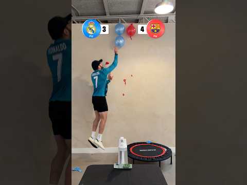 I can jump like Ronaldo