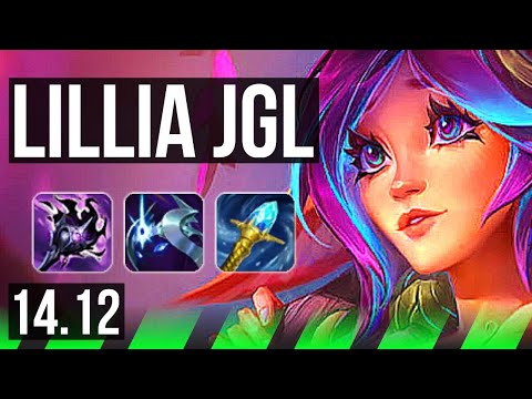 LILLIA vs LEE SIN (JGL) | 20/1/12, 67% winrate, Legendary | BR Master | 14.12