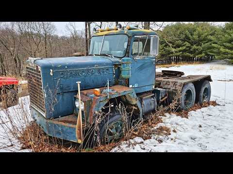 RARE 1972 DIAMOND REO Truck Sitting 20 Years WILL IT RUN?  NNKH