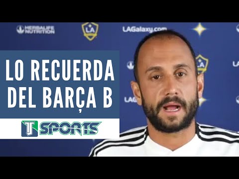 Víctor Vázquez's memories of Jonathan dos Santos from his time at Barcelona B