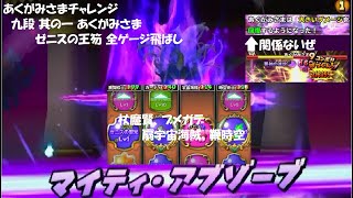 【星ドラ】九段 其の一 あくがみさま 全ゲージ飛ばし ゼニスの王笏【あくがみさまチャレンジ】