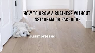 How to Build a Business Without Facebook or Instagram