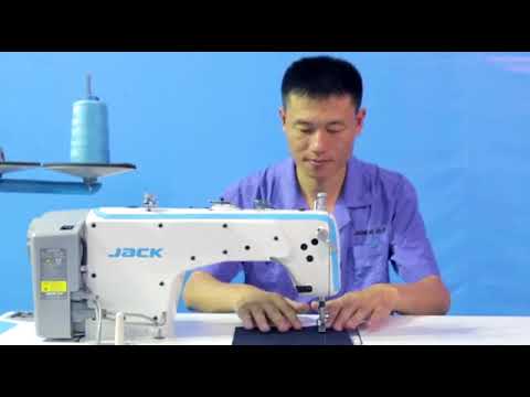 Jack a2 auto trimmer single needle sewing machine